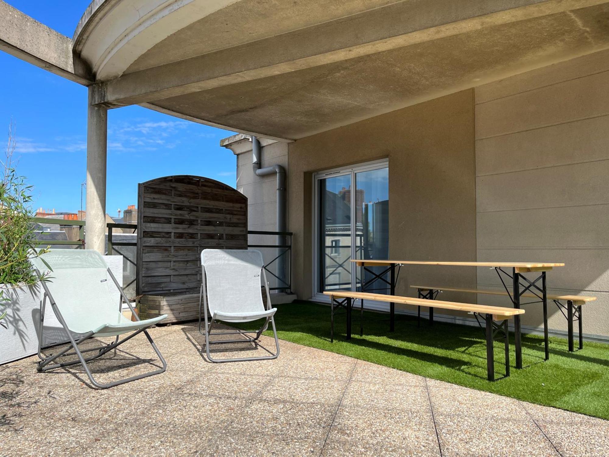 L' appart Palace - Terrasse - Parking - 6 pers - Rêve au Mans Le Mans Extérieur photo